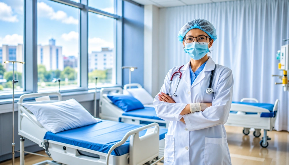 Sri Chakra Hospital In-Patient Ward & Doctors